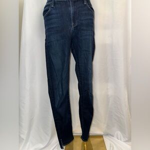 Frame Denim Women's Skinny Jeans - Dark Blue